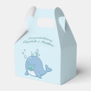 Ballotins Cute baleine Baby shower Kawaii Boy Blue