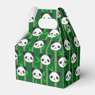 Ballotins Cute Bamboo Panda Motif Personnalisé