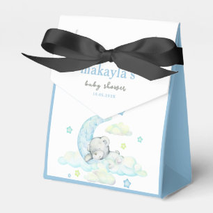 Ballotins Cute bleu Teddy Ours Baby shower Merci