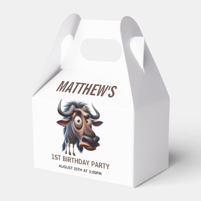 Ballotins Cute Crazy Cheetah Farm Theme 1st Birthday (Verso)