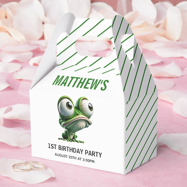 Ballotins Cute Crazy Frog Farm Theme 1st Birthday (Mariage)
