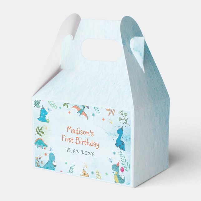 Ballotins Cute Dinosaur 1er anniversaire (Verso)