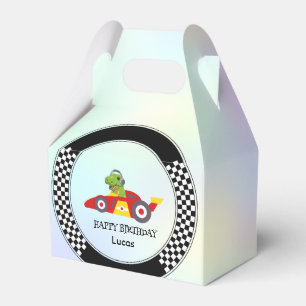 Ballotins Cute Dinosaur Anniversaire voiture de course enfan