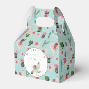 Ballotins Cute Fiesta Llama & Cactus Anniversaire de enfant
