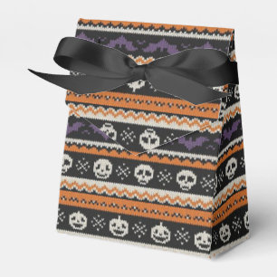 Ballotins Cute, fine île/colorwork Halloween crâne et chauve