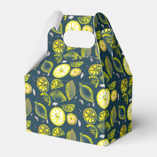 Ballotins Cute Fraîche Citron Citrus Doodle Jaune Bleu