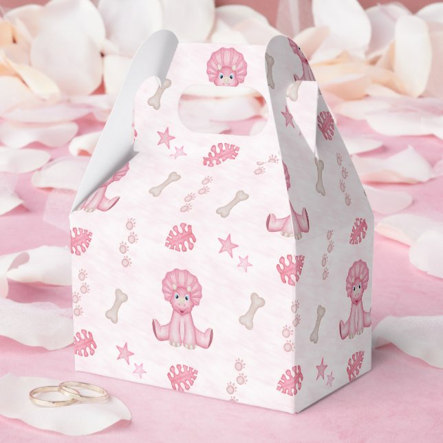 Ballotins Cute Girls Birthday Pink Dinosaur (Mariage)