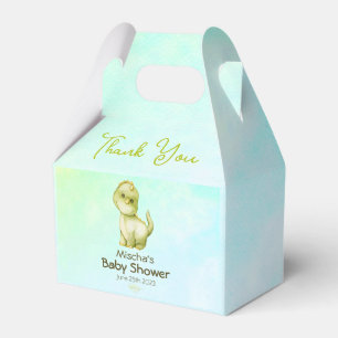 Ballotins Cute Green Dinosaur Thème Baby shower Fav