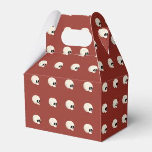 Ballotins Cute Kawaii Halloween Crâne Pois rouge