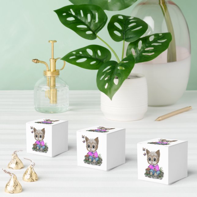 Ballotins Cute Kitty Chat et Papillon (Multiple)