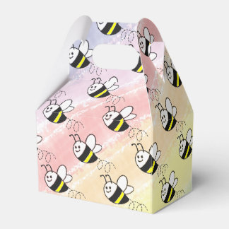 Ballotins Cute Little Bee Motif Baby shower aquarelle