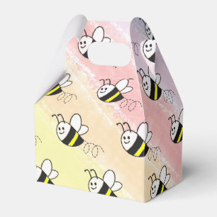 Ballotins Cute Little Bee Motif Baby shower aquarelle