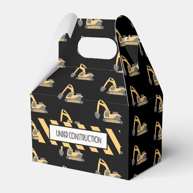 Ballotins Cute Motif Camion de Camion de Construction Chaud (Verso)