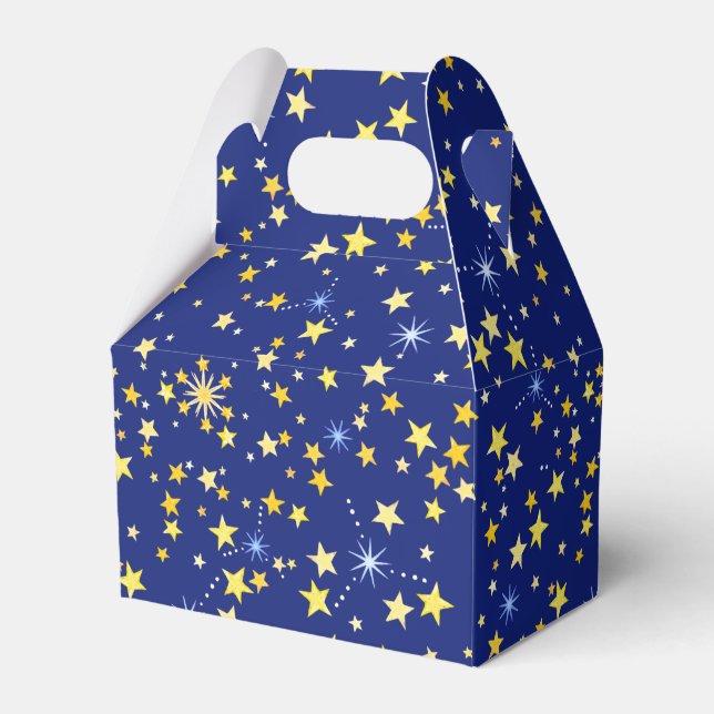 Ballotins Cute Motif cosmique Starry Nuit Galaxy Marine Bleu (Verso)