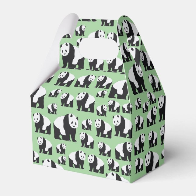 Ballotins Cute Panda Motif ours (Verso)