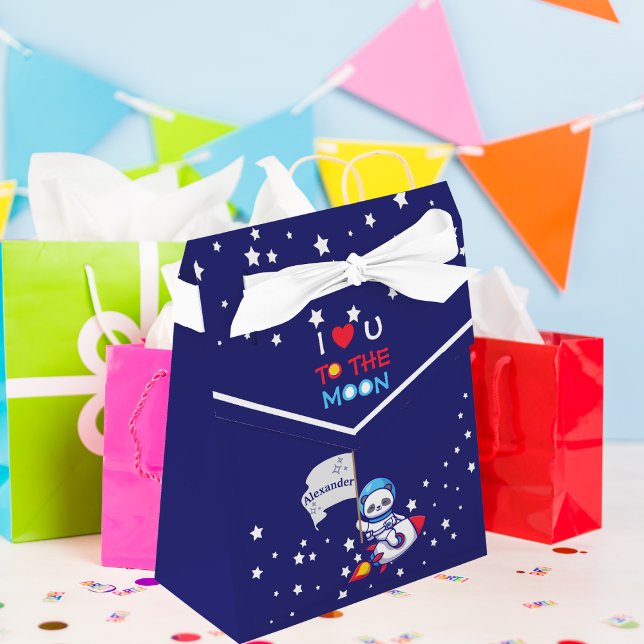 Ballotins Cute Panda Ours Astronaut Sur Rockship Kids (Créateur téléchargé)