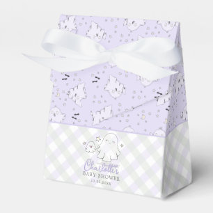 Ballotins Cute Purple Maman et Baby Baby shower fantôme