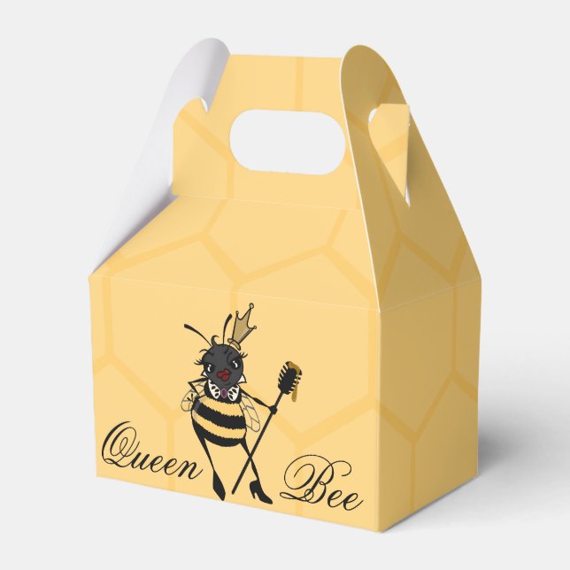 BALLOTINS CUTE QUEEN BEE AVEC HONEYCOMB GABLE BALLOTIN (Verso)