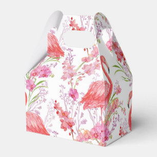 Ballotins Cute rose Flamingo motif de plage boîte de fête