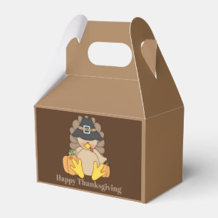 Ballotins Cute Thanksgiving Holiday turkey ajouter un messag