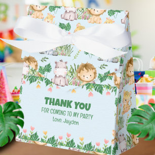 Ballotins Cute Wild One Jungle Safari animal Anniversaire