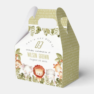 Ballotins Cute Wild Tropical Safari Animaux Anniversaires de