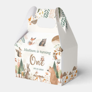 Ballotins Cute Woodland Animaux 1er anniversaire