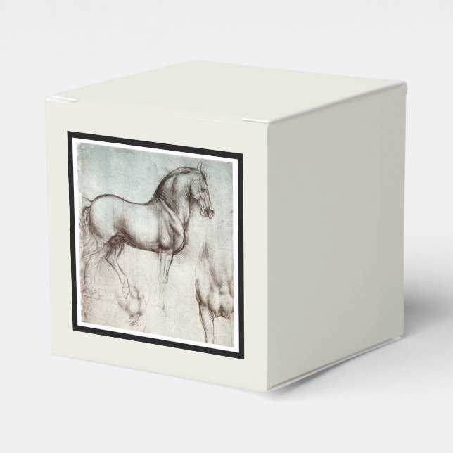 Ballotins Da Vinci Horse Study Renaissance Sketch Art (Verso)