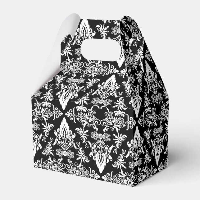 Ballotins Damask 02 Noir-Blanc-Gable Ballotin (Verso)