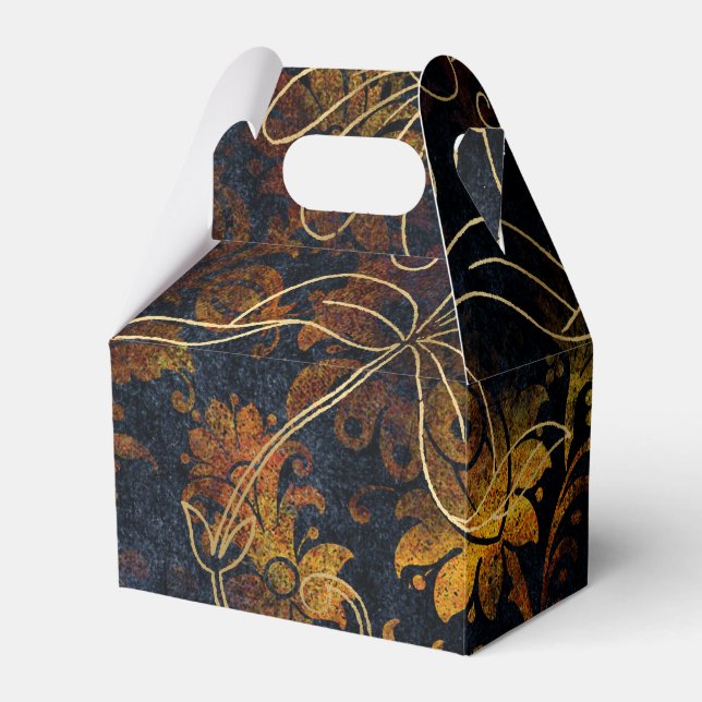 Ballotins Damassé floral vintage (Verso)