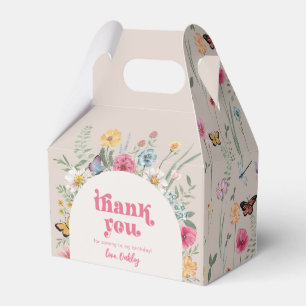 Ballotins d'anniversaire fleur sauvage