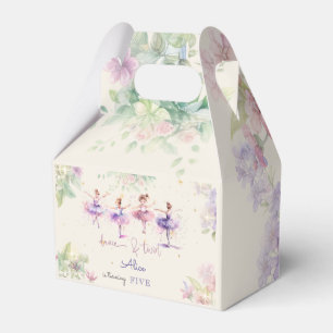 Ballotins Danse et tournoi ballerine aquarelle anniversaire