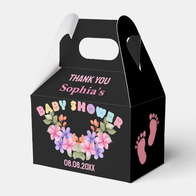 Ballotins de Baby shower personnalisé (Arrière)