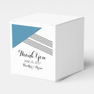 Ballotins de bande géométrique bleue