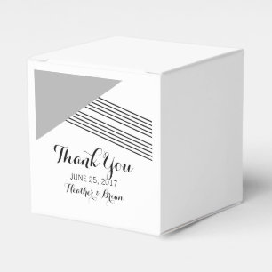 Ballotins de bande géométrique gris