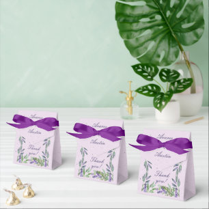Ballotins de cadres floraux violets