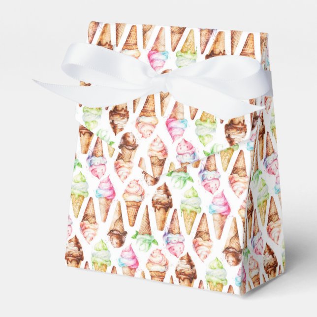 Ballotins De délicieux cônes de crème glacée (Verso)