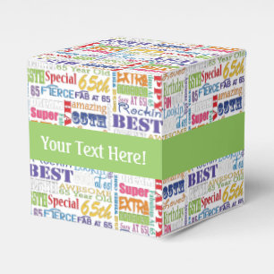 Ballotins De fête d'anniversaire cadeaux uniques et