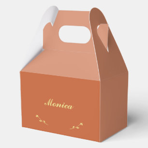 Ballotins de la servante de Terracotta et Gold Bri