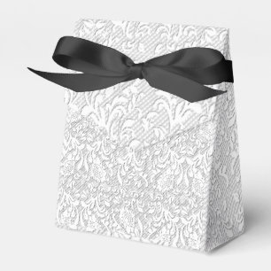 Ballotins Dentelle blanche élégante