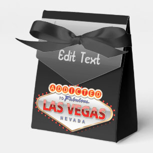 Ballotins Dépendant signe drôle à Las Vegas, Nevada