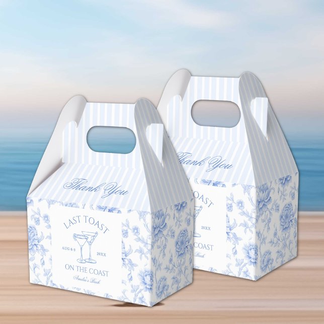 Ballotins Dernier Toast sur la côte Floral Bachelorette (Créateur téléchargé)