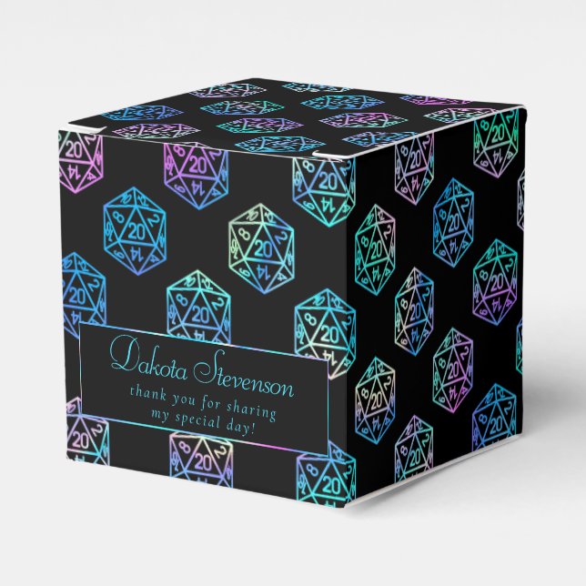 Ballotins Dés RPG | Holo Imaginaire Tabletop PnP Gamer Perso (Verso)