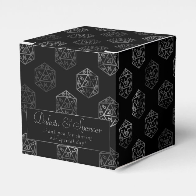 Ballotins Dés RPG | Merci du lecteur de rôle de table rétro (Verso)