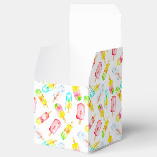 Ballotins Design d'aquarelle tendance crème glacée.