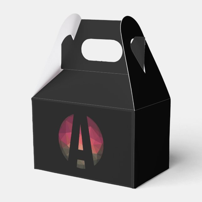 Ballotins Design de logo en monogramme noir (Verso)