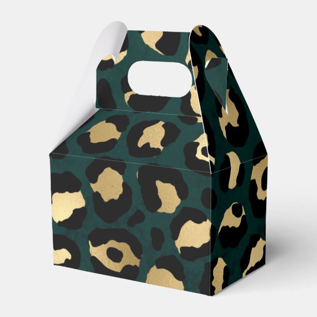 Ballotins Design turquoise et Gold Leopard Series 1 (Verso)