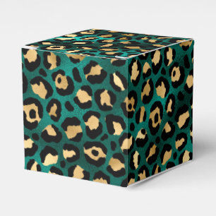 Ballotins Design turquoise et Gold Leopard Series 3