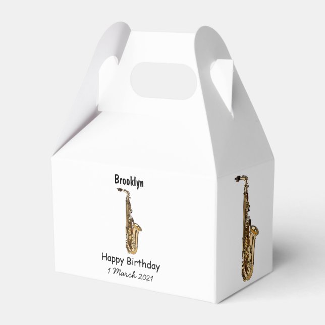 Ballotins dessin animé saxophone (Verso)