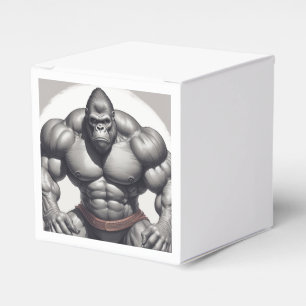 Ballotins Dessin d'art pop de Gorilla Bodybuilder